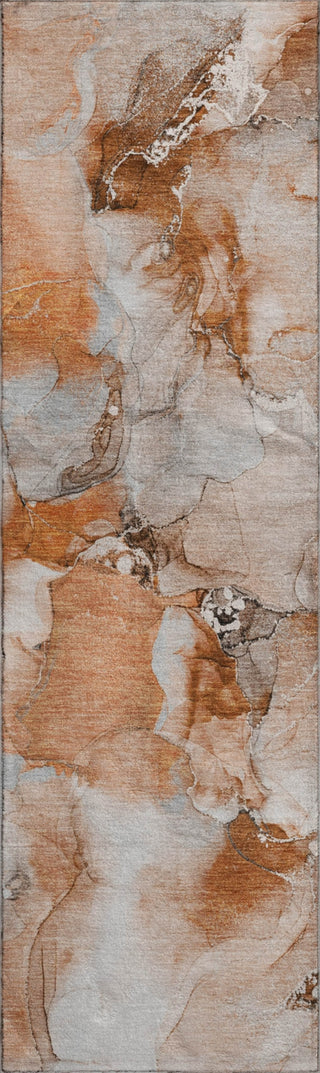 Piper Looms Mayfield Watercolors AMF526 Paprika Machine Washable Area Rug Runner Main Image