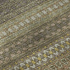 Piper Looms Mayfield Stripes AMF527 Khaki Machine Washable Area Rug Swatch Image