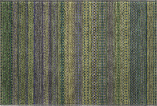 Piper Looms Mayfield Stripes AMF527 Olive Machine Washable Area Rug Scatter Main Image