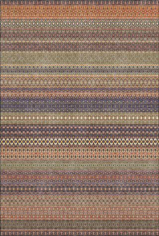 Piper Looms Mayfield Stripes AMF527 Paprika Machine Washable Area Rug main image