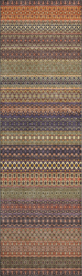 Piper Looms Mayfield Stripes AMF527 Paprika Machine Washable Area Rug Runner Main Image