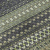Piper Looms Mayfield Stripes AMF527 Sage Machine Washable Area Rug Swatch Image
