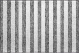 Piper Looms Mayfield Stripes AMF528 Charcoal Machine Washable Area Rug Scatter Main Image