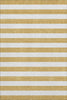 Piper Looms Mayfield Stripes AMF528 Gold Machine Washable Area Rug main image