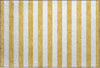 Piper Looms Mayfield Stripes AMF528 Gold Machine Washable Area Rug Scatter Main Image