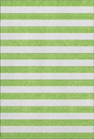 Piper Looms Mayfield Stripes AMF528 Lime Machine Washable Area Rug main image