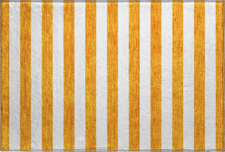 Piper Looms Mayfield Stripes AMF528 Orange Machine Washable Area Rug Scatter Main Image
