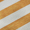 Piper Looms Mayfield Stripes AMF528 Orange Machine Washable Area Rug Swatch Image