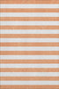 Piper Looms Mayfield Stripes AMF528 Salmon Machine Washable Area Rug main image