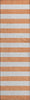 Piper Looms Mayfield Stripes AMF528 Salmon Machine Washable Area Rug Runner Main Image