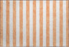 Piper Looms Mayfield Stripes AMF528 Salmon Machine Washable Area Rug Scatter Main Image