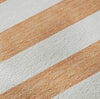 Piper Looms Mayfield Stripes AMF528 Salmon Machine Washable Area Rug Swatch Image