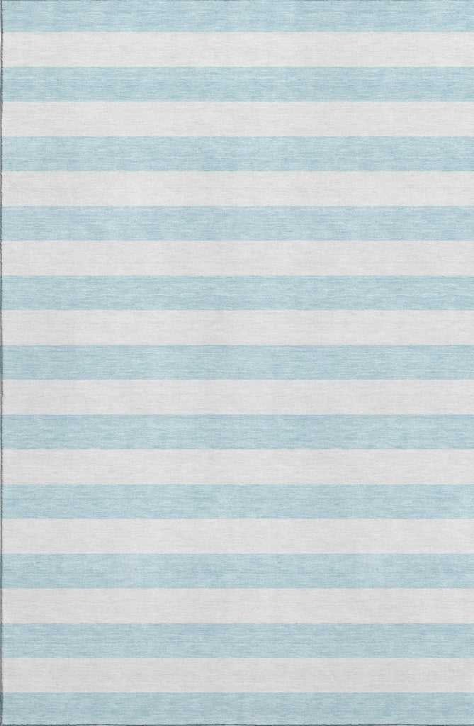 Piper Looms Mayfield Stripes AMF528 Sky Machine Washable Area Rug main image