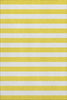 Piper Looms Mayfield Stripes AMF528 Yellow Machine Washable Area Rug main image