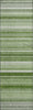 Piper Looms Mayfield Stripes AMF529 Aloe Machine Washable Area Rug Runner Main Image