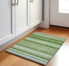 Piper Looms Mayfield Stripes AMF529 Aloe Machine Washable Area Rug Scatter Lifestyle Image Feature