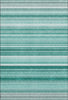 Piper Looms Mayfield Stripes AMF529 Aqua Machine Washable Area Rug main image