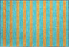 Piper Looms Mayfield Stripes AMF530 Aqua Machine Washable Area Rug Scatter Main Image