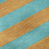Piper Looms Mayfield Stripes AMF530 Aqua Machine Washable Area Rug Swatch Image
