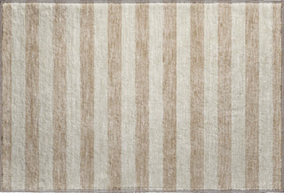 Piper Looms Mayfield Stripes AMF530 Beige Machine Washable Area Rug Scatter Main Image