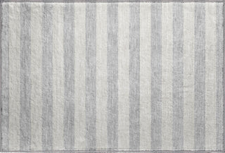 Piper Looms Mayfield Stripes AMF530 Pewter Machine Washable Area Rug Scatter Main Image