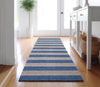 Piper Looms Mayfield Stripes AMF530 Tan Machine Washable Area Rug Runner Lifestyle Image Feature