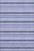 Piper Looms Mayfield Stripes AMF531 Blue Machine Washable Area Rug main image