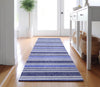 Piper Looms Mayfield Stripes AMF531 Blue Machine Washable Area Rug Runner Lifestyle Image Feature