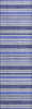 Piper Looms Mayfield Stripes AMF531 Blue Machine Washable Area Rug Runner Main Image