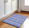 Piper Looms Mayfield Stripes AMF531 Blue Machine Washable Area Rug Scatter Lifestyle Image Feature