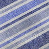 Piper Looms Mayfield Stripes AMF531 Blue Machine Washable Area Rug Swatch Image