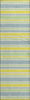 Piper Looms Mayfield Stripes AMF531 Denim Machine Washable Area Rug Runner Main Image