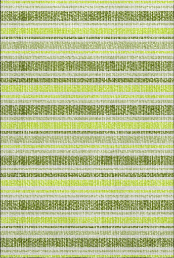 Piper Looms Mayfield Stripes AMF531 Fern Machine Washable Area Rug main image