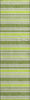 Piper Looms Mayfield Stripes AMF531 Fern Machine Washable Area Rug Runner Main Image