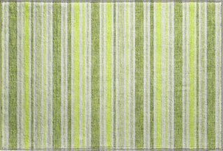 Piper Looms Mayfield Stripes AMF531 Fern Machine Washable Area Rug Scatter Main Image