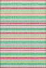Piper Looms Mayfield Stripes AMF531 Green Machine Washable Area Rug main image