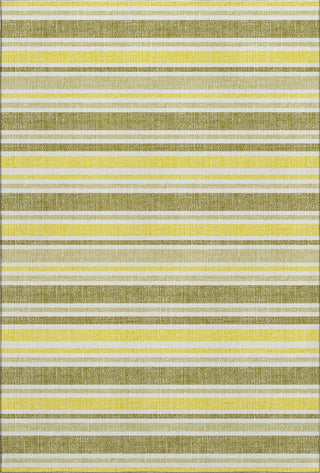 Piper Looms Mayfield Stripes AMF531 Khaki Machine Washable Area Rug main image