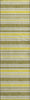 Piper Looms Mayfield Stripes AMF531 Khaki Machine Washable Area Rug Runner Main Image