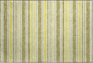 Piper Looms Mayfield Stripes AMF531 Khaki Machine Washable Area Rug Scatter Main Image