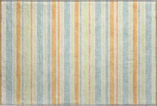 Piper Looms Mayfield Stripes AMF531 Orange Machine Washable Area Rug Scatter Main Image