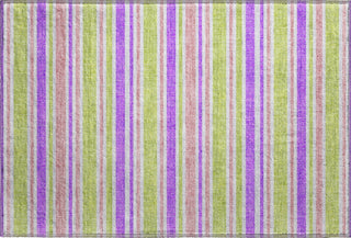 Piper Looms Mayfield Stripes AMF531 Purple Machine Washable Area Rug Scatter Main Image