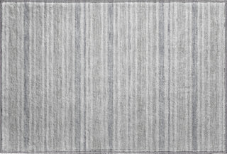 Piper Looms Mayfield Stripes AMF531 Silver Machine Washable Area Rug Scatter Main Image