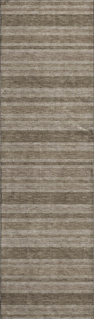 Piper Looms Mayfield Stripes AMF531 Taupe Machine Washable Area Rug Runner Main Image