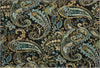 Piper Looms Mayfield Paisley AMF533 Black Machine Washable Area Rug Scatter Main Image