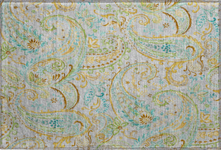 Piper Looms Mayfield Paisley AMF533 Gray Machine Washable Area Rug Scatter Main Image