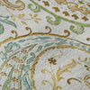 Piper Looms Mayfield Paisley AMF533 Ivory Machine Washable Area Rug Swatch Image