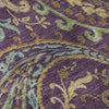 Piper Looms Mayfield Paisley AMF533 Purple Machine Washable Area Rug Swatch Image