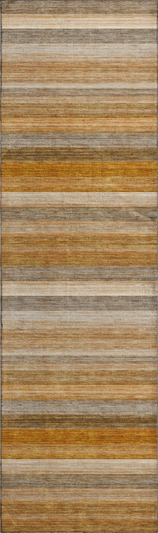 Piper Looms Mayfield Stripes AMF535 Paprika Machine Washable Area Rug Runner Main Image