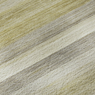 Piper Looms Mayfield Stripes AMF535 Wheat Machine Washable Area Rug Swatch Image