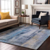 Piper Looms Mayfield Casual AMF537 Blue Machine Washable Area Rug Lifestyle Image Feature